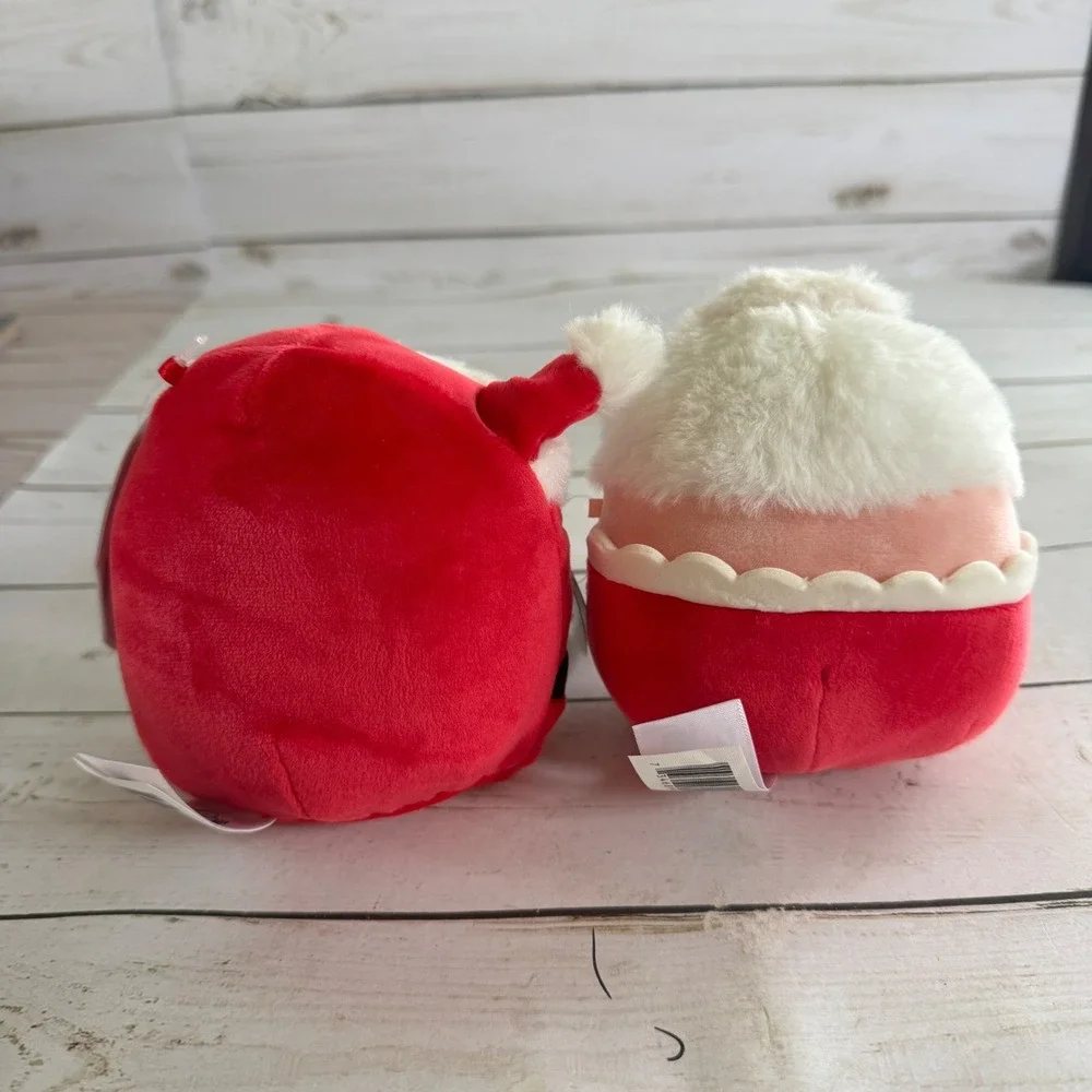 Squishmallows Santa Nick & Mrs Claus Nicolette 4.5